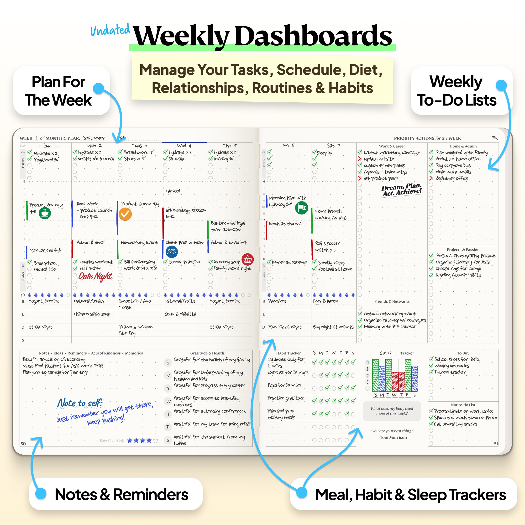 Purpose Planner B5 - 12 Month Edition