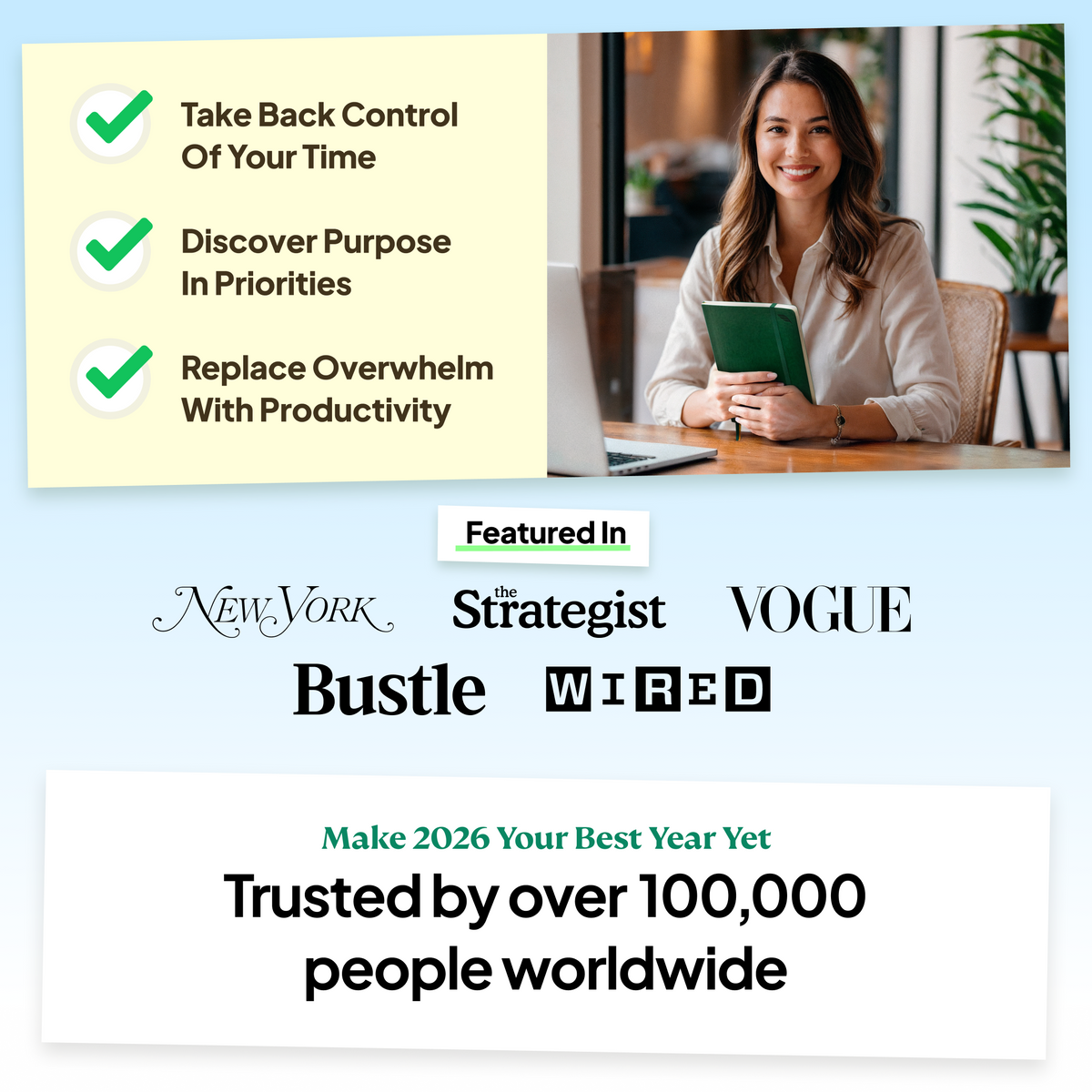 Purpose Planner B5 - 6 Month Edition