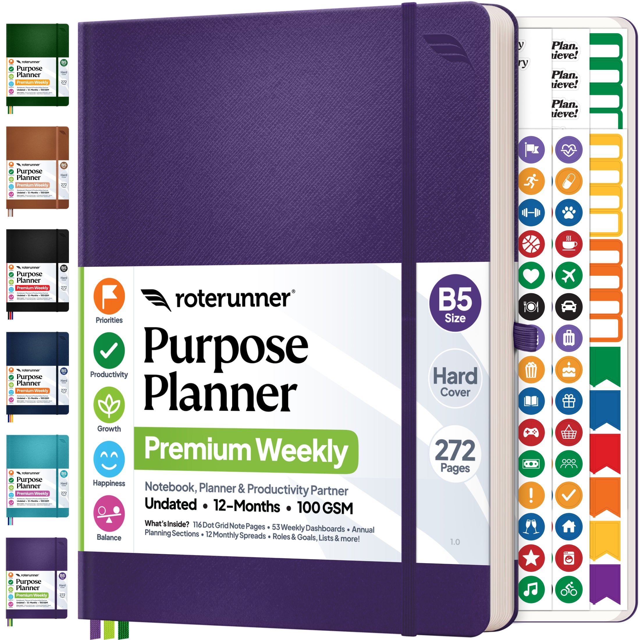 Purpose Planner B5 - 12 Month Edition