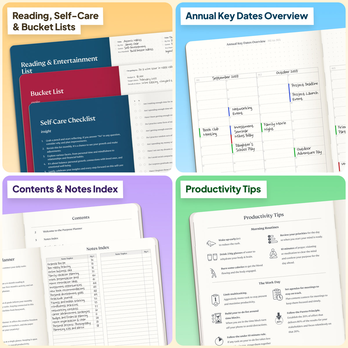 Purpose Planner A5 - 6 Month Edition