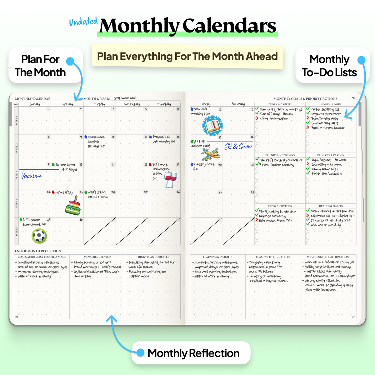Purpose Planner B5 - 6 Month Edition