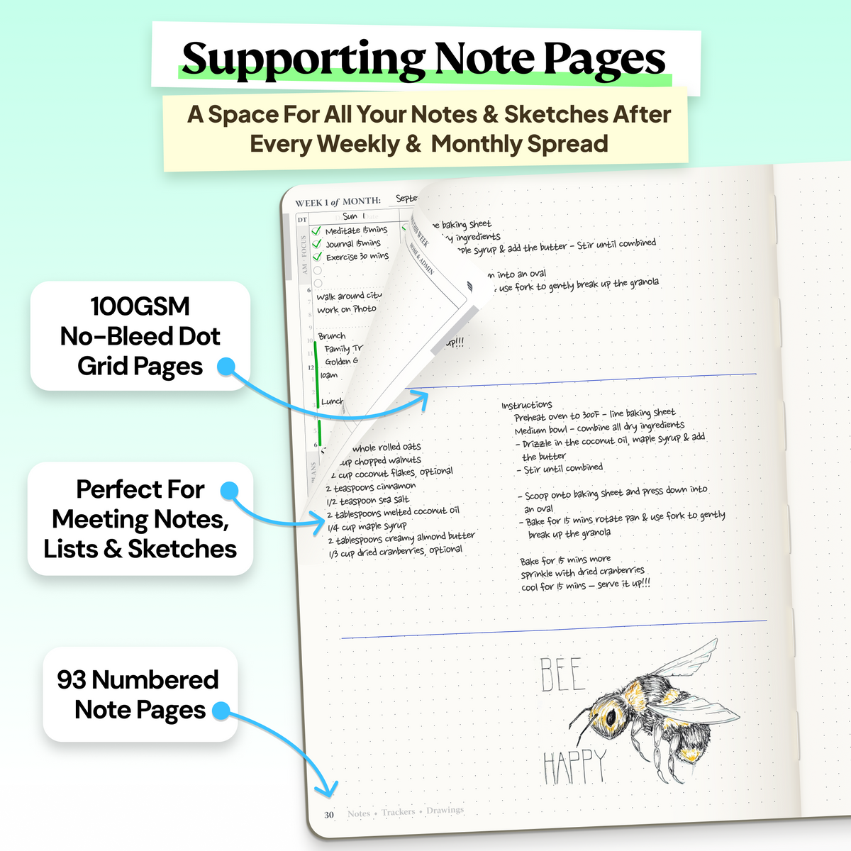 Purpose Planner B5 - 6 Month Edition