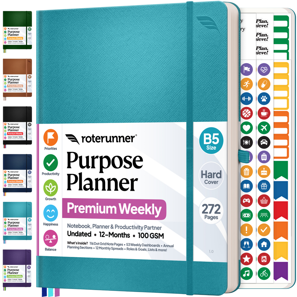 Purpose Planner B5 - 12 Month Edition