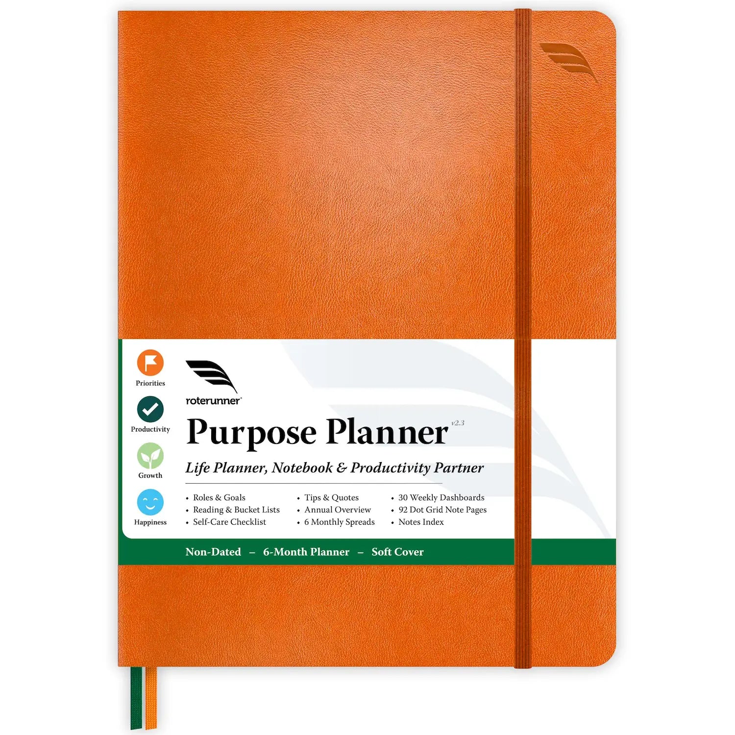 Purpose Planner - #cover_soft #color_orange